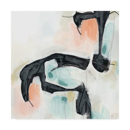 June Erica Vess 'Pastel Horizon Ii' Canvas Art,18x18